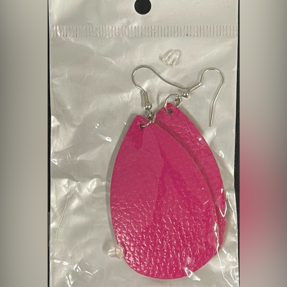 Pink earrings
